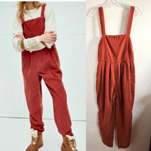 New Free People Josephine Corduroy Jumpsuit Romper